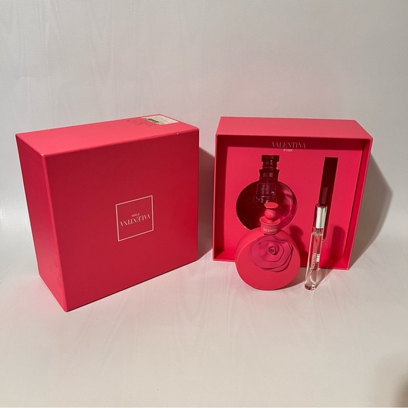 Valentina Pink by Valentino EDP Spray 80ml/2.7fl oz & Eau De 10ml/0.34 fl - Picture 3 of 3